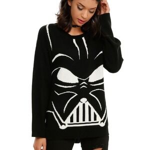 Star Wars Darth Vader Her Universe Black Sweater‎ - Women's Size Large